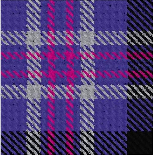 Image 3 of Lochnagar Dress Dalgliesh Dancing Tartan Wool Fabric 11oz Lightweight