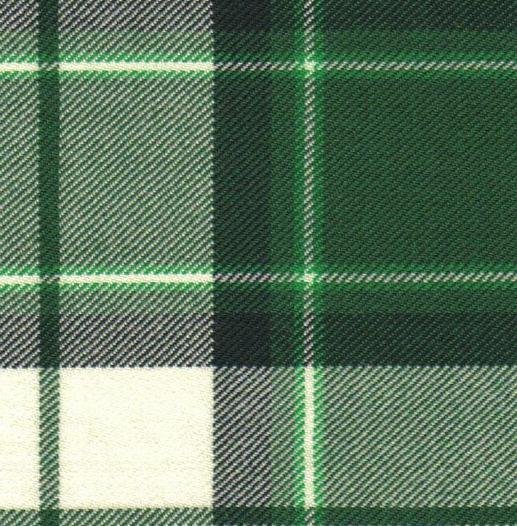 Image 5 of Longniddry Dress Green Dalgliesh Dancing Tartan Wool Fabric 11oz Lightweight