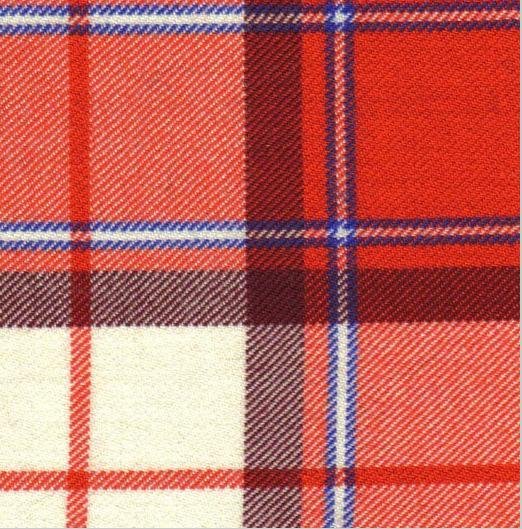 Image 3 of Longniddry Dress Red Dalgliesh Dancing Tartan Wool Fabric 11oz Lightweight