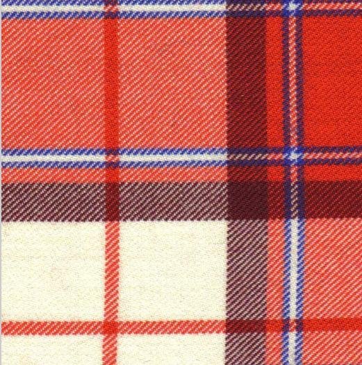 Image 4 of Longniddry Dress Red Dalgliesh Dancing Tartan Wool Fabric 11oz Lightweight