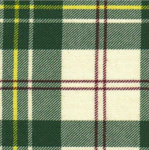Image 2 of MacPherson Dress Green Dalgliesh Dancing Tartan Wool Fabric 11oz Lightweight