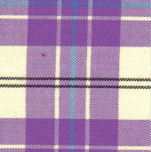 Image 3 of MacPherson Dress Purple Dalgliesh Dancing Tartan Wool Fabric 11oz Lightweight