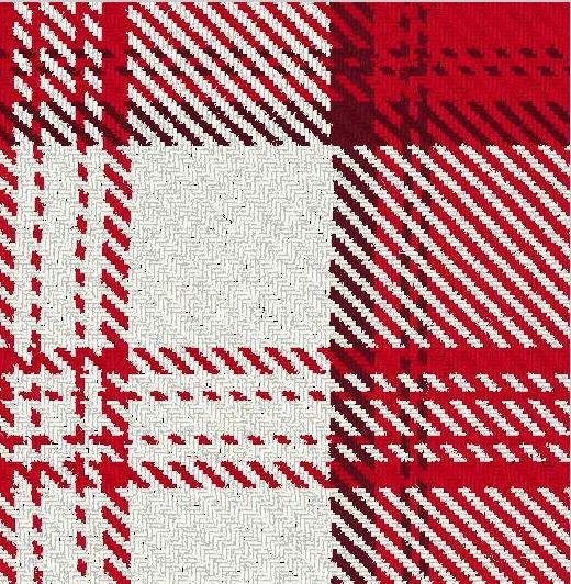 Image 2 of Menzies Dress Red Dalgliesh Dancing Tartan Wool Fabric 11oz Lightweight