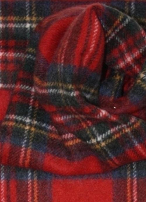 Image 3 of Stewart Royal Modern Tartan Cashmere Fringed Scarf