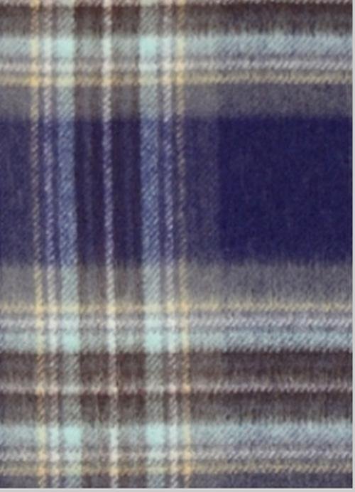 Image 2 of Holyrood Modern Tartan Cashmere Fringed Scarf