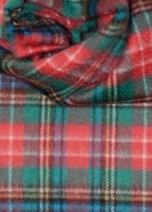 Image 3 of Christie Ancient Tartan Cashmere Fringed Scarf