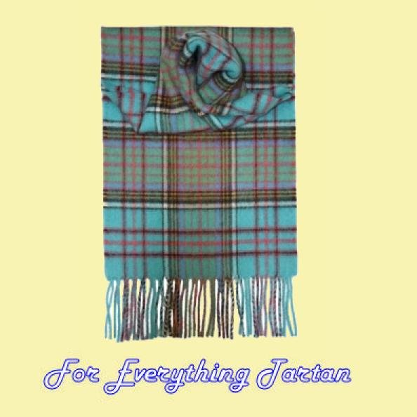 Image 0 of Anderson Ancient Tartan Cashmere Fringed Scarf