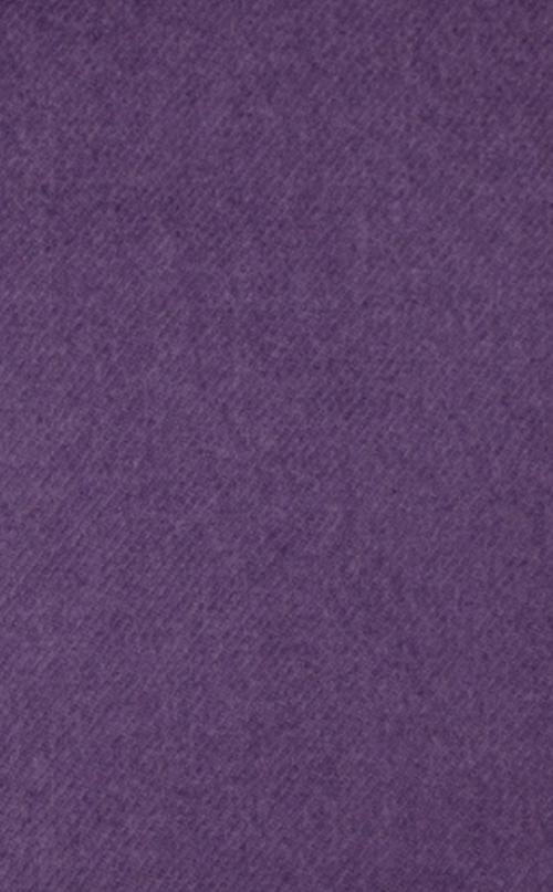 Image 2 of Dark Purple Solid Lambswool Fringed Scarf