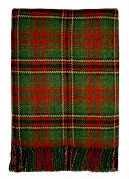 Image 1 of Katrine Plaid Luxury Tartan Cashmere Blanket Throw