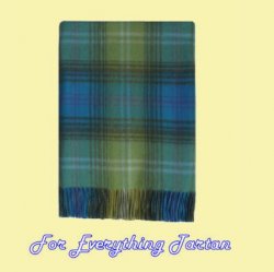 Eilean Donan Luxury Tartan Cashmere Blanket Throw