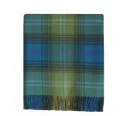 Eilean Donan Luxury Tartan Cashmere Blanket Throw