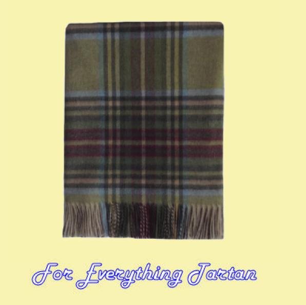 Image 0 of Stewart Antique Luxury Tartan Cashmere Blanket Throw