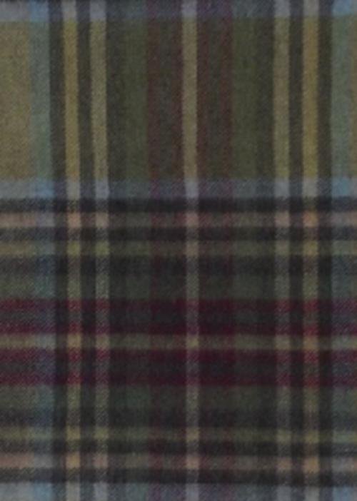 Image 2 of Stewart Antique Luxury Tartan Cashmere Blanket Throw
