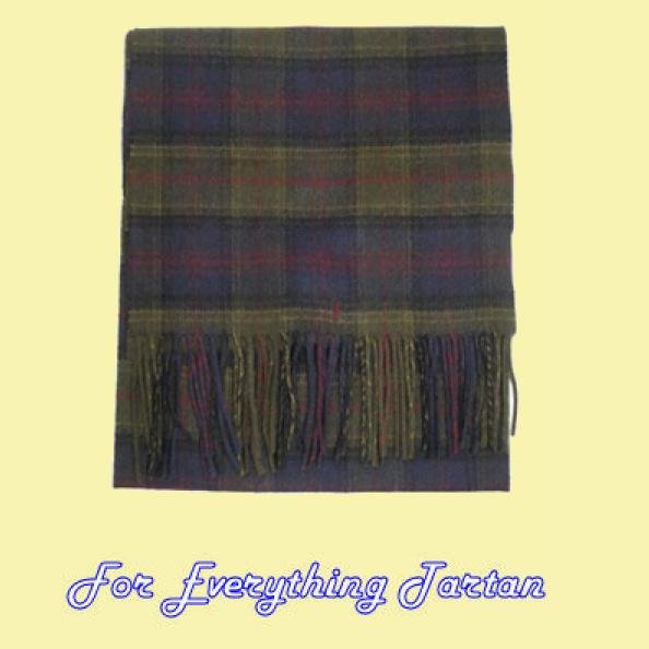 Image 0 of Kinloch Anderson Tartan Cashmere Fringed Scarf
