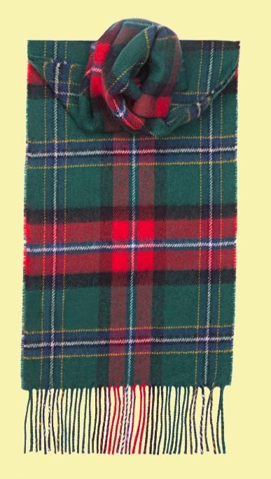 Image 0 of Scotland National Tartan Lambswool Unisex Fringed Scarf