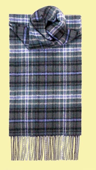 Image 0 of Scotland Forever Antique Tartan Lambswool Unisex Fringed Scarf