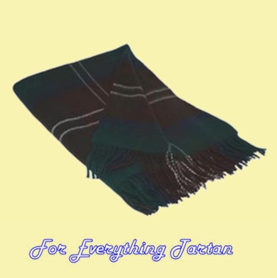 Image 0 of Chisholm Hunting Modern Clan Tartan Lambswool Blanket Throw