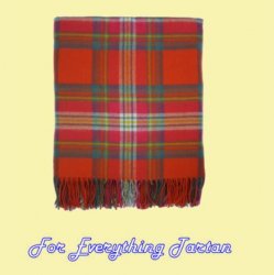 Appletreehall Check Tartan Lambswool Blanket Throw