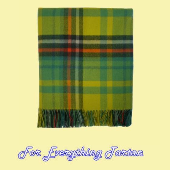 Image 0 of Bellspool Check Tartan Lambswool Blanket Throw