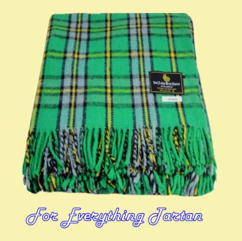 Image 0 of Cape Breton Canadian Tartan Lambswool Blanket Throw