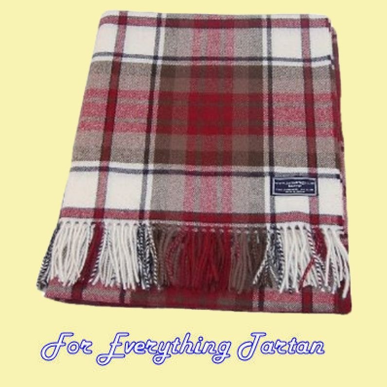 Image 0 of MacDuff Dress Modern Clan Tartan Lambswool Blanket Throw