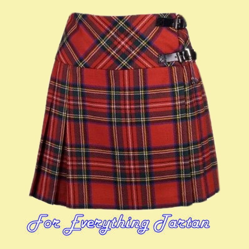 Image 0 of Billie Ladies Mini Skirt Wool Tartan Womens Lightweight Pleated Kilt