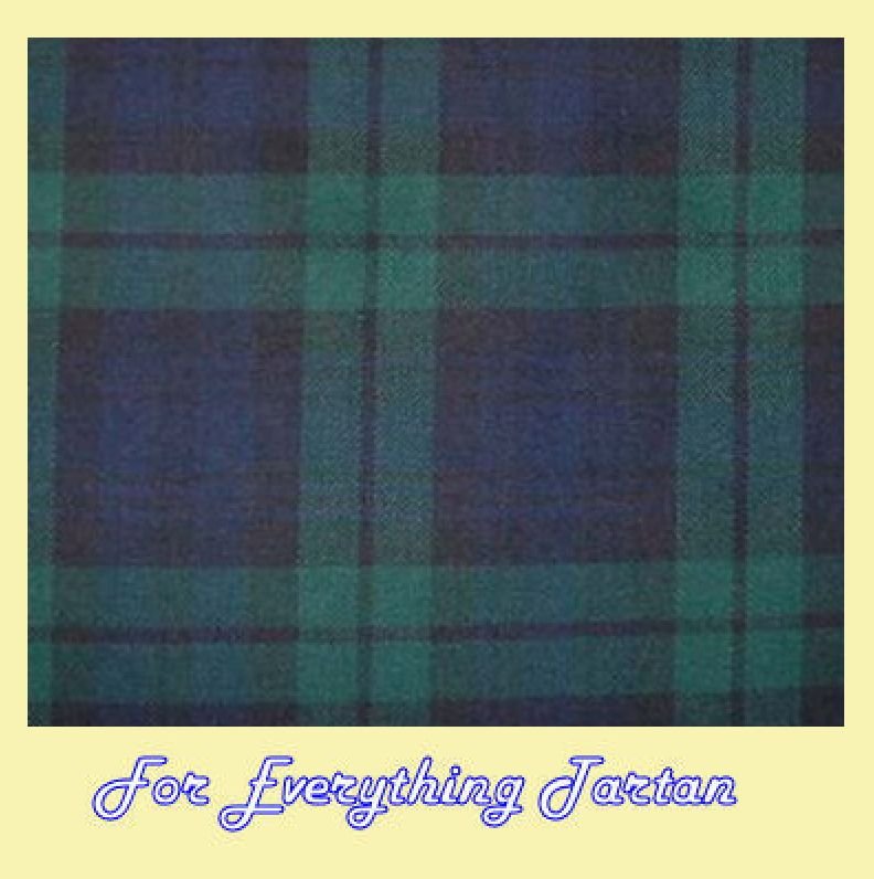 Image 0 of Blackwatch Modern Tartan PolyWool Plaid Fabric Double Width