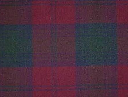 Image 1 of Lindsay Modern Tartan PolyWool Plaid Fabric Double Width