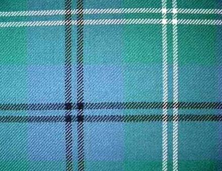 Image 1 of Oliphant Melville Ancient Tartan PolyWool Plaid Fabric Double Width