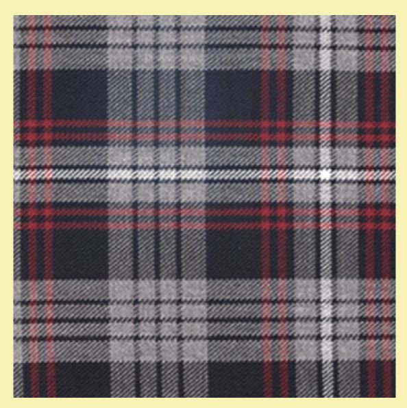 Image 0 of Auld Lang Syne Grey Balmoral Double Width 11oz Polyviscose Tartan Fabric