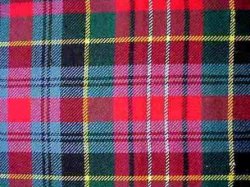 Caledonia Red Plaid Tartan Hoodie Dress
