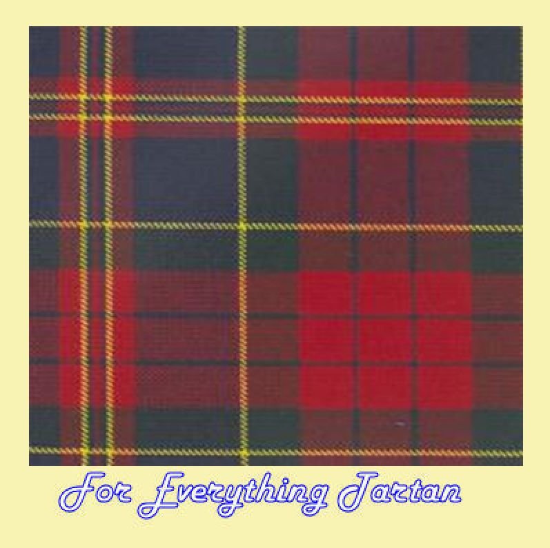 Image 0 of Cranford Red Tartan 11oz Polyviscose Plaid Fabric Double Width