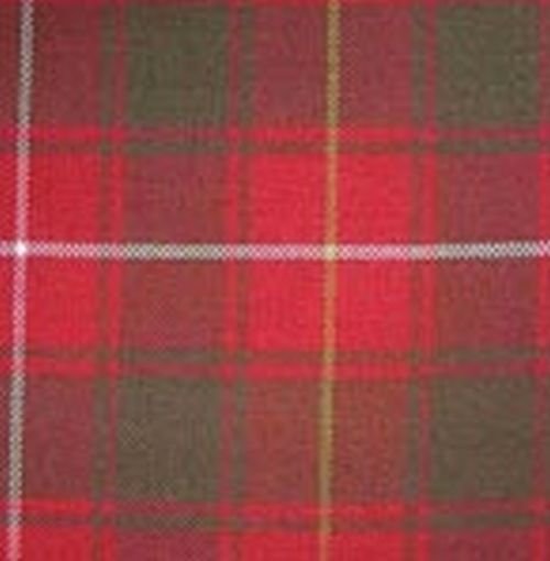 Image 1 of MacFie Muted Tartan 11oz Polyviscose Plaid Fabric Double Width