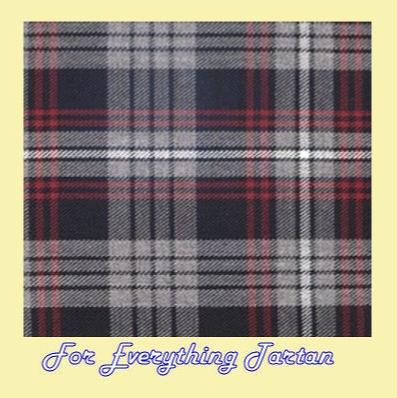 Image 0 of Auld Lang Syne Grey Tartan Polyviscose Plaid Fabric Swatch  