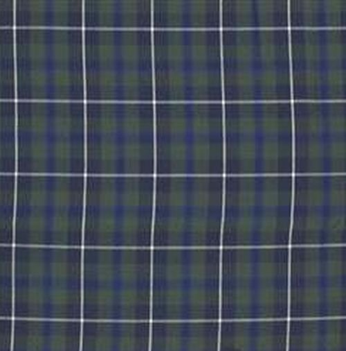 Image 1 of Bath Tartan Polycotton Plaid Fabric Swatch  