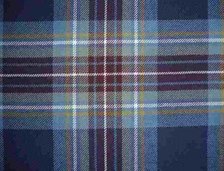 Image 1 of Holyrood Tartan Polycotton Plaid Fabric Swatch  