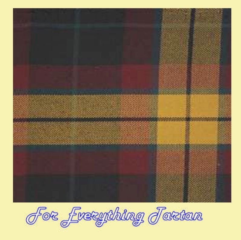 Image 0 of MacMillan Black Tartan Polyviscose Plaid Fabric Swatch  