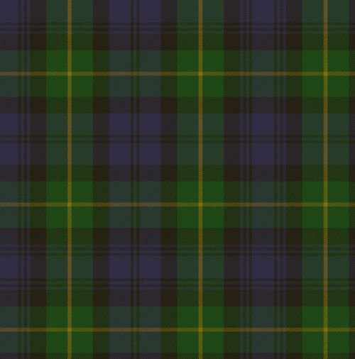 Image 1 of Westgate Tartan Polyviscose Plaid Fabric Swatch  