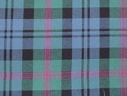 Image 1 of Baird Ancient Tartan Dupion Silk Plaid Fabric x 1 metre