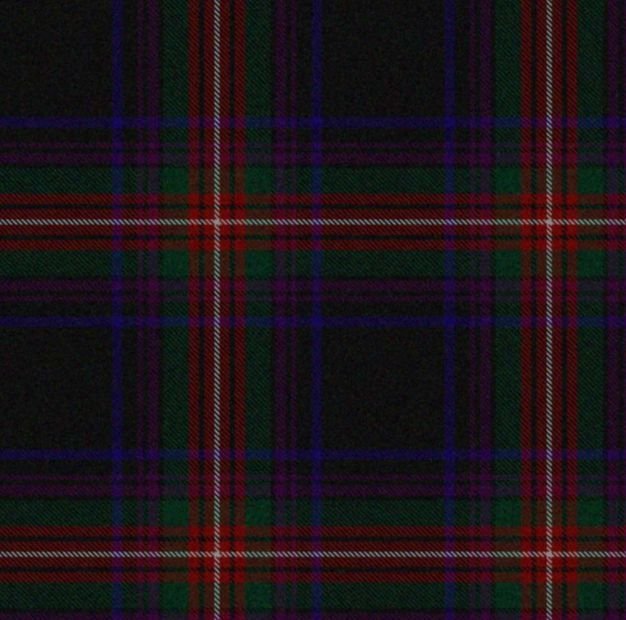 Image 1 of Braveheart Tartan Dupion Silk Plaid Fabric x 1 metre