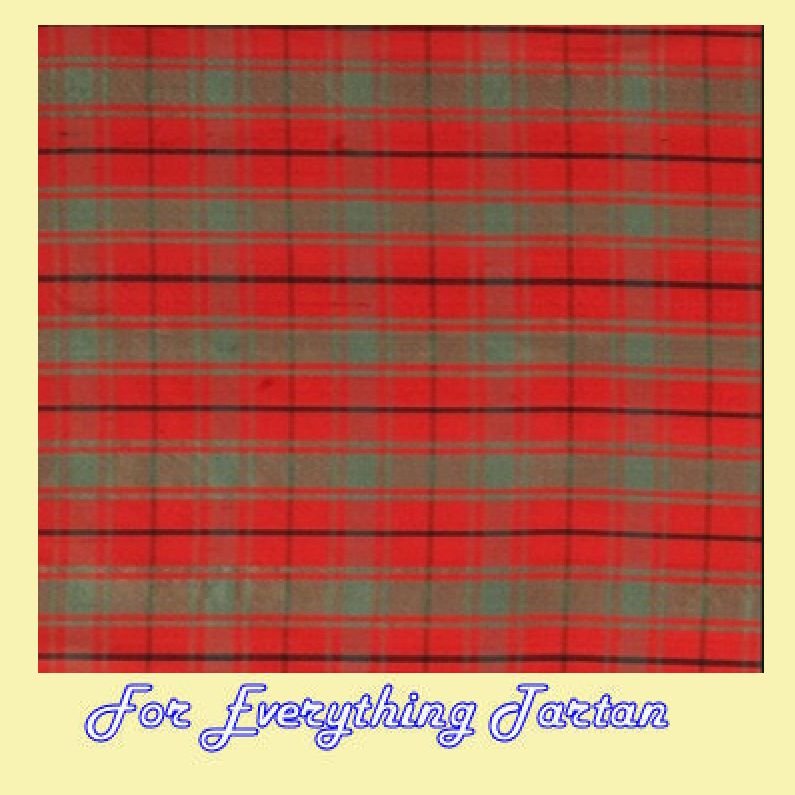 Image 0 of MacDonald Of The Isles Tartan Dupion Silk Plaid Fabric Swatch  