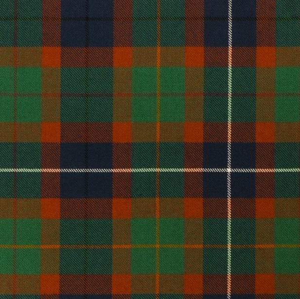 Image 1 of Amnesty International Lightweight 10oz Wool Tartan Fabric Swatch    