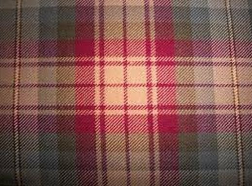 Image 1 of Auld Scotland Tartan 10oz Wool Fabric Lightweight Swatch  