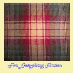 Auld Scotland Tartan 10oz Wool Fabric Lightweight Swatch  
