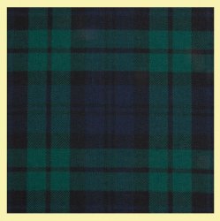 Black Watch Modern Lightweight Reiver 10oz Tartan Wool Fabric