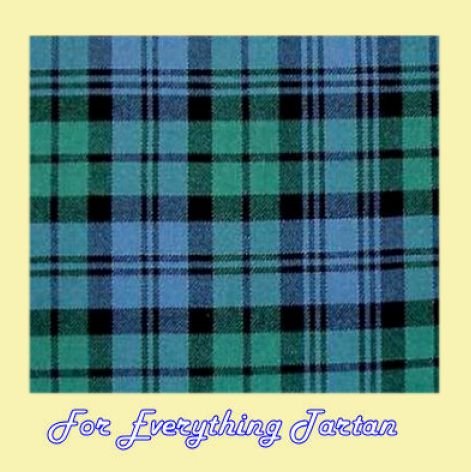 Image 0 of Blackwatch Ancient Tartan 10oz Wool Fabric Lightweight Swatch  