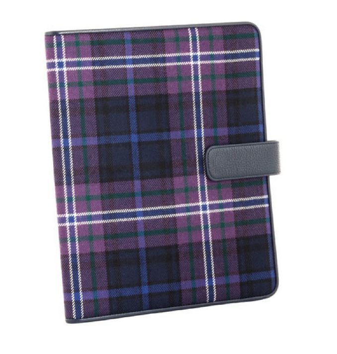 Image 1 of Scotland Forever Tartan Lightweight Fabric Tablet Ipad Cover