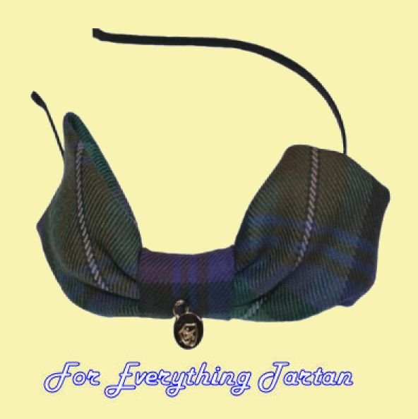 Image 0 of Isle Of Skye Tartan Lightweight Fabric Bow Hair Band Headband