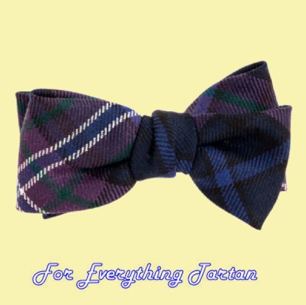 Image 0 of Scotland Forever Modern Tartan Lightweight Fabric Bow Tie Hairclip