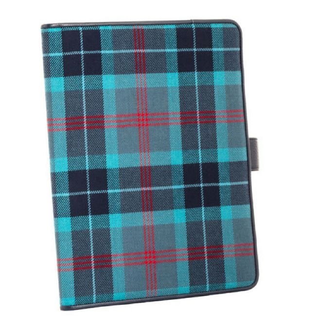 Image 3 of Lochness Tartan Lightweight Fabric Tablet Ipad Cover